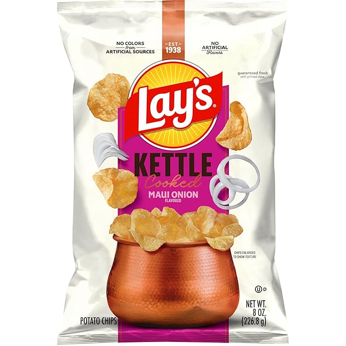 Lay's Wavy Potato Chips - Onion